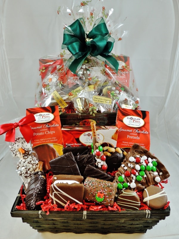 Holiday Chocolate Gift Baskets Chocolate Pizza Chocolate Pizza