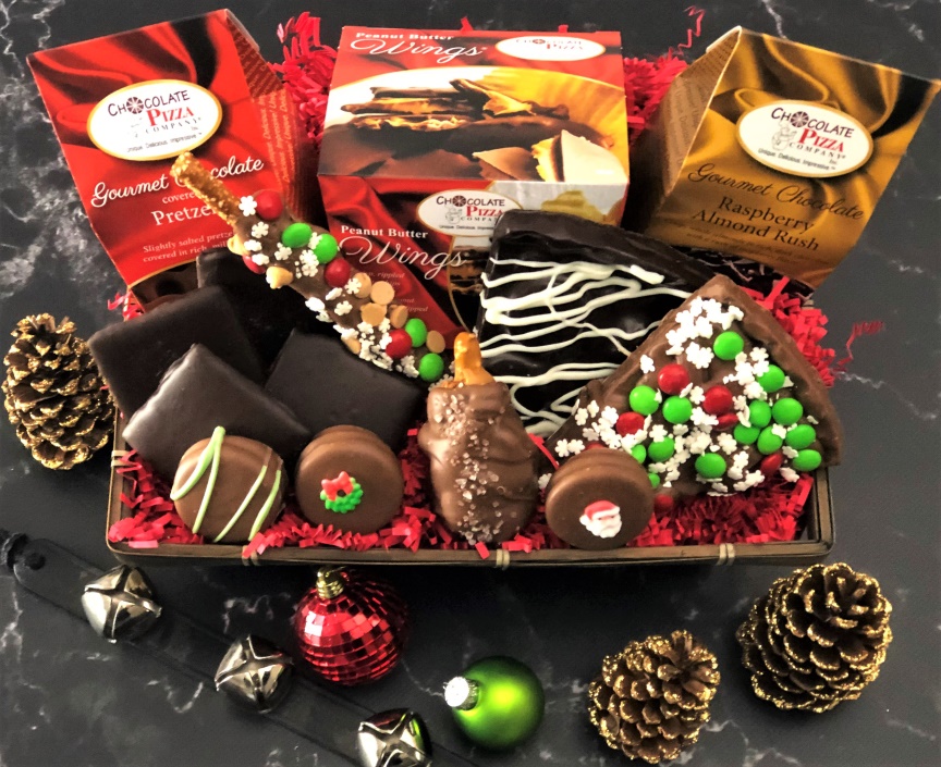 Wish Come True Holiday Gourmet Chocolates Gift Basket