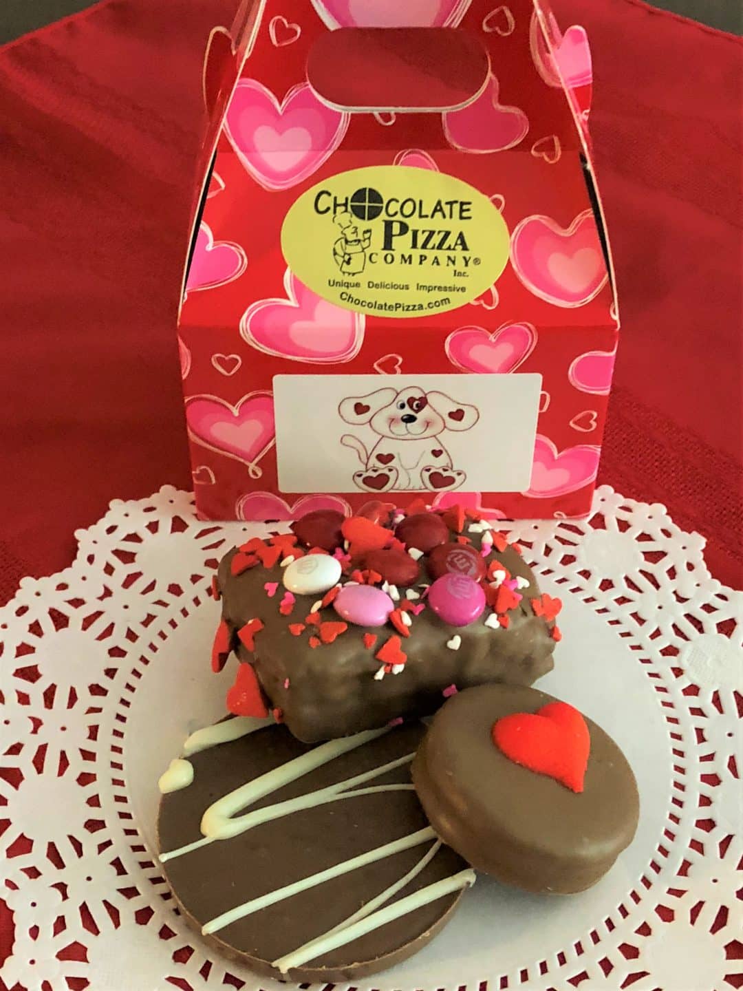 Valentine's Gift for Kids Chocolate Treats Mini Tote