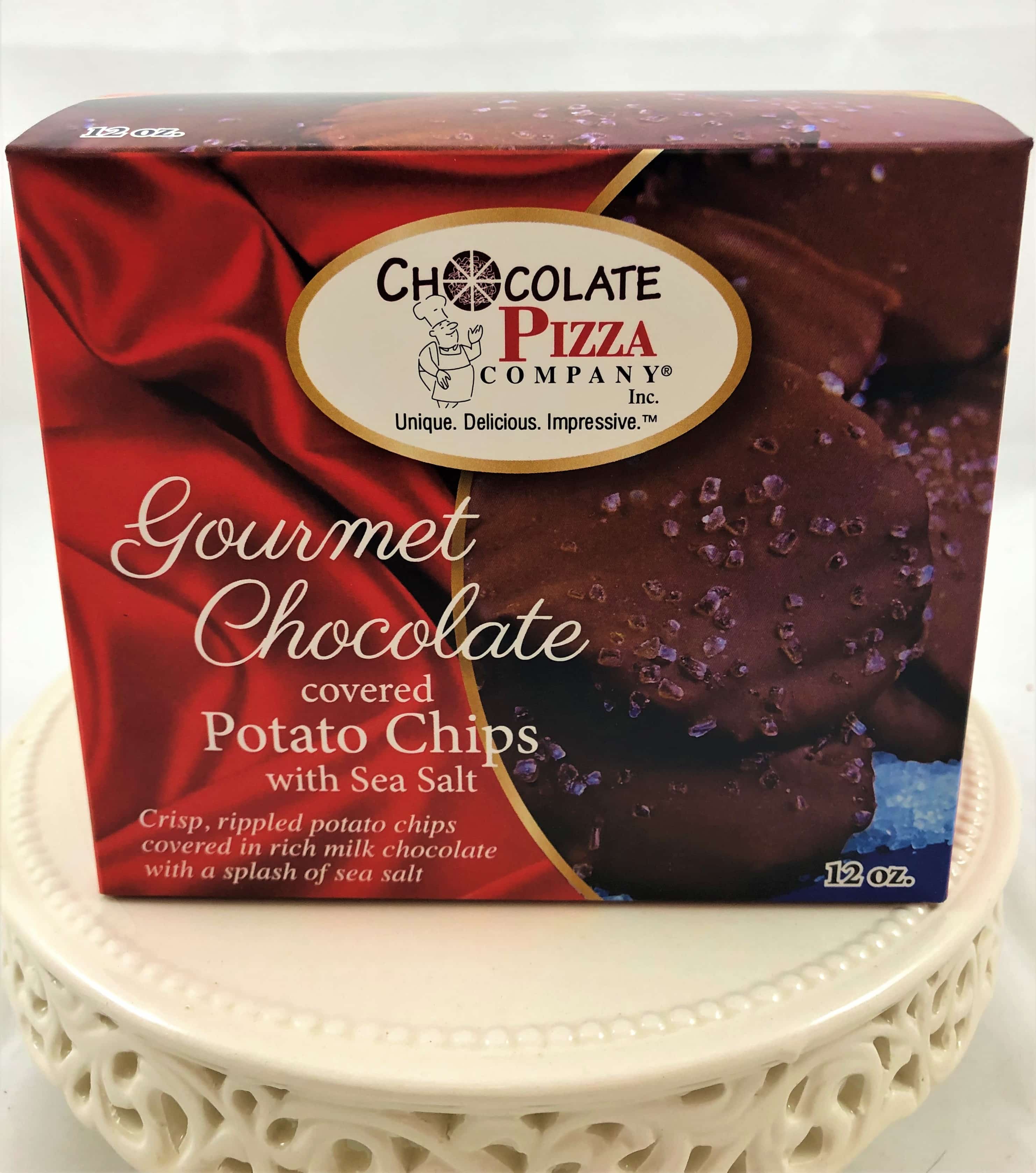 Dark Chocolate + Sea Salt, 70-Pack of Individually Wrapped Crisps