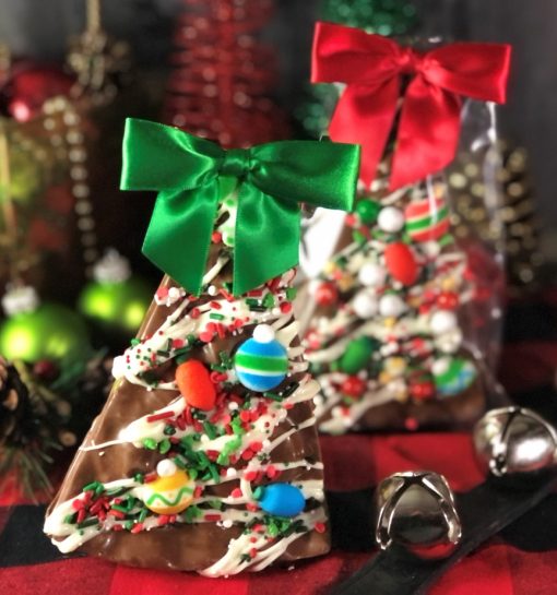 Christmas tree chocolate