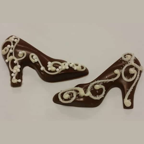 High Heel Chocolate Favor Dazzling Wedding 1 Oz Quany 10
