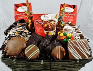 love chocolate basket