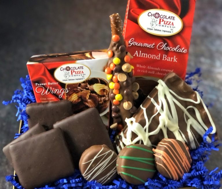 Chocolate Lovers Gift Basket Milk or Dark Chocolate