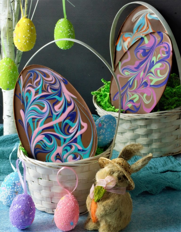 Delightful Pastel Chocolate Easter Egg