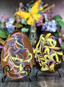 pastel chocolate Easter Eggs