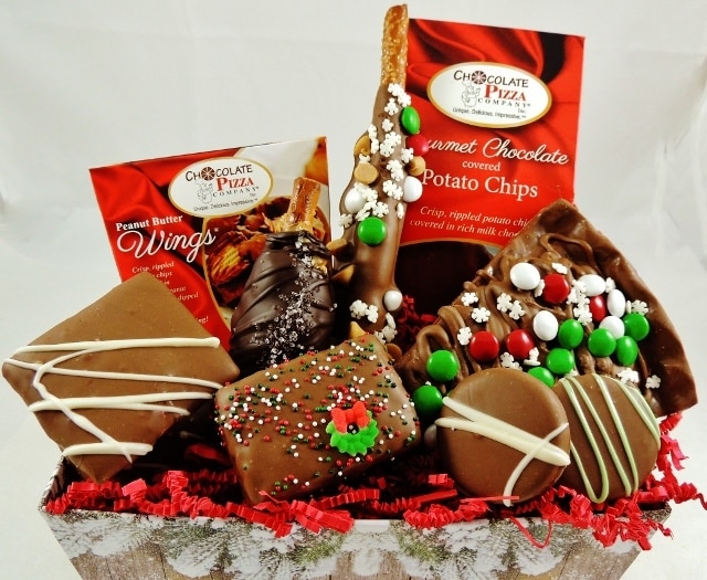 Chocolate Gift Baskets unique holiday business gifts