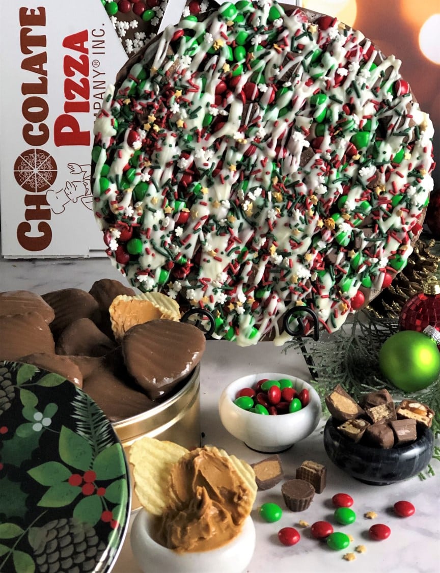 Www Xxxx Com 16 - Holiday Avalanche Chocolate Pizza and Wings Tin Gift