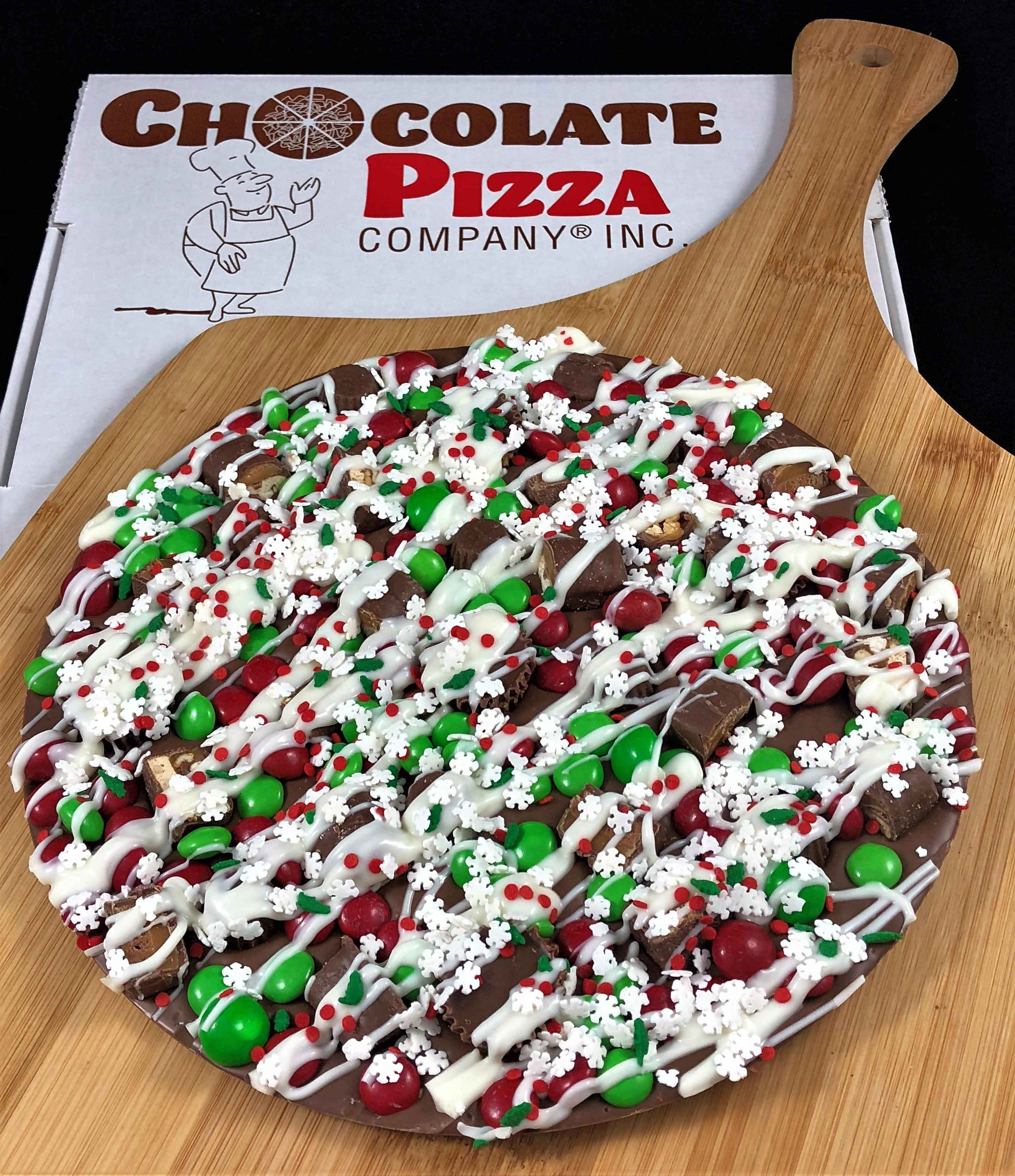 Combo Thanksgiving Chocolate Pizza & Peanut Butter Wings