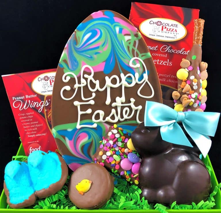 Gourmet Easter Basket Chocolate Easter Egg Basket