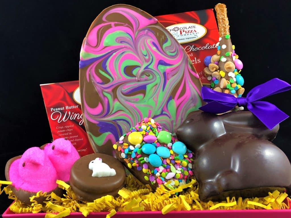 Gourmet Easter Basket Chocolate Easter Egg Basket