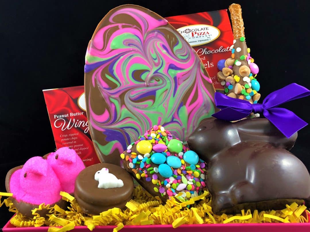 Gourmet Easter Basket Chocolate Easter Egg Basket