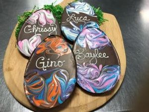 personalized Easter eggs