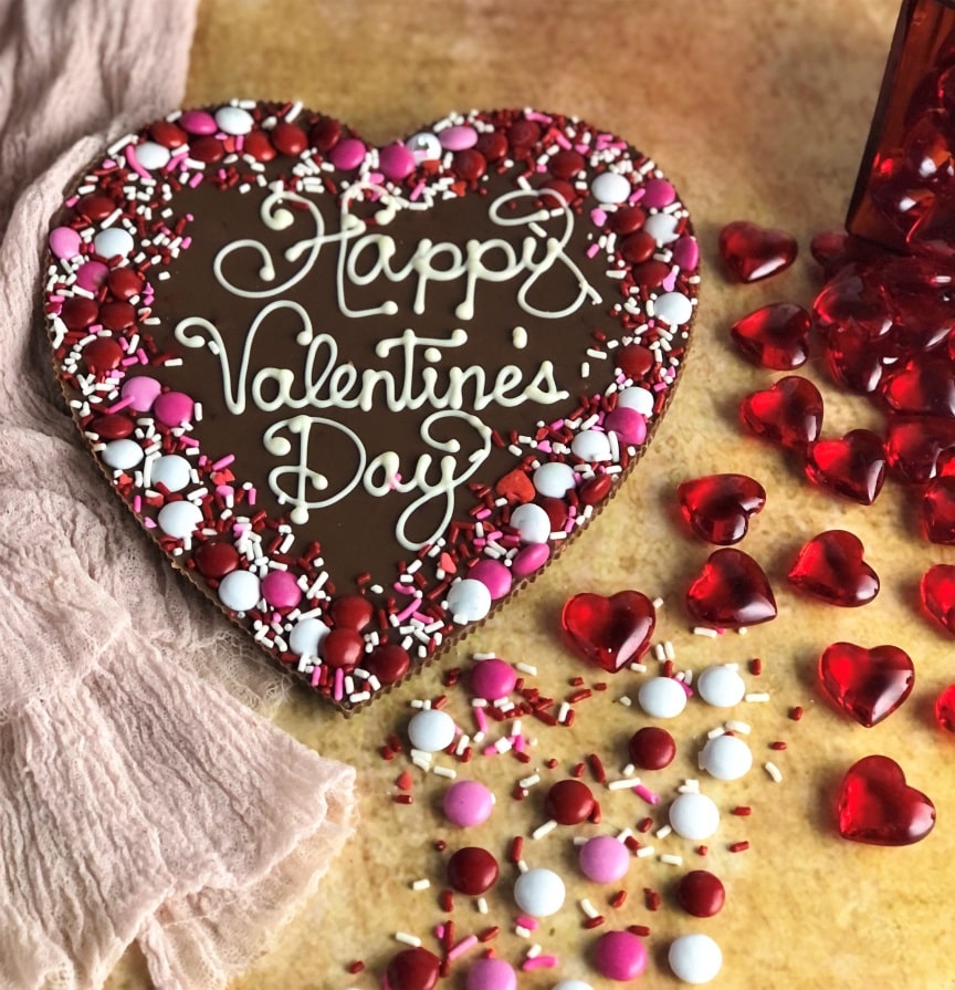 Www Xxxx Com 16 - Sweetheart Chocolate Pizza - Valentine's Day Pie