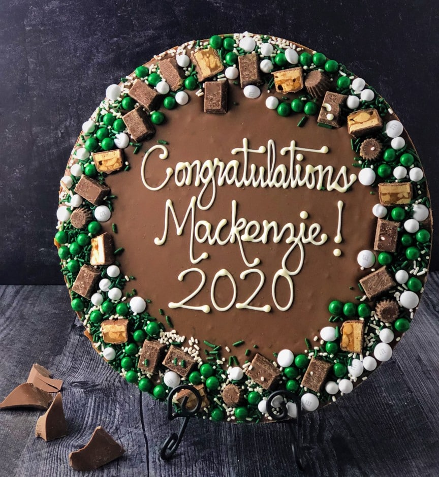 Congratulations Chocolate Pizza | avalanche border