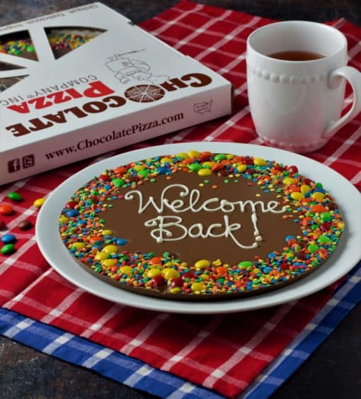 welcome back chocolate