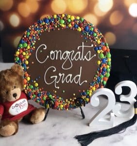 Congrats Grad Chocolate Pizza