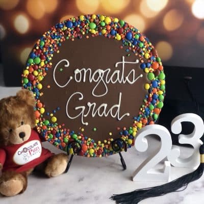 Congrats Grad Chocolate Pizza