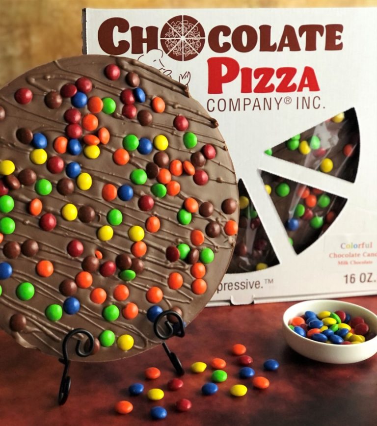 Colorful Candies Chocolate Pizza Gift Chocolate Pizza