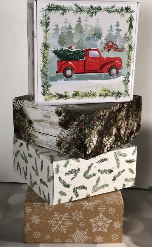 Deck the Halls Chocolate Gift Box Delicious Holiday Treats